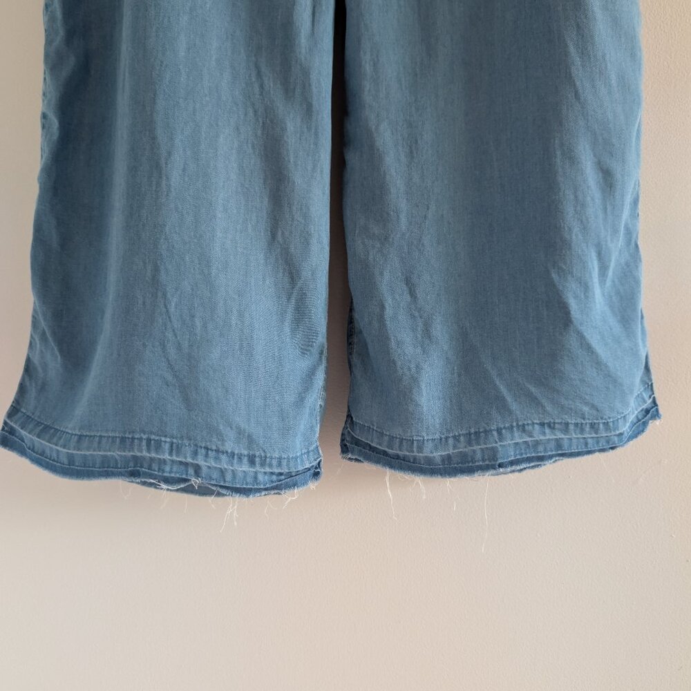 3/$30 Dex chambray wide leg pants - Picture 2 of 8